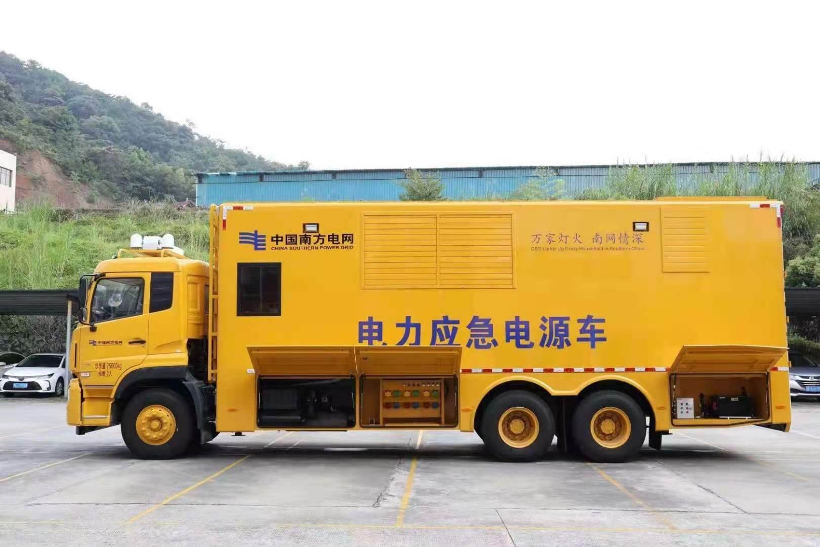 海丰安康大型柴油发电机发电车UPS电源出租租赁